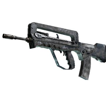 FAMAS | Contrast Spray (Battle-Scarred)