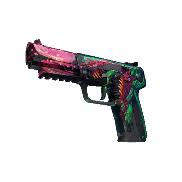 Five-SeveN | Hyper Beast (Battle-Scarred)