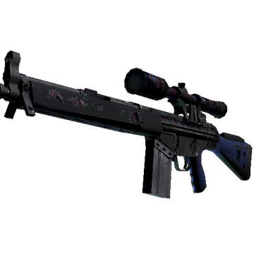 G3SG1 | Violet Murano (Battle-Scarred)