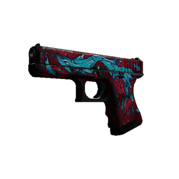 Glock-18 | Water Elemental (Battle-Scarred)