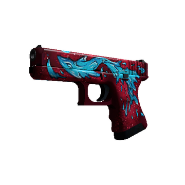 Glock-18 | Water Elemental (Minimal Wear)