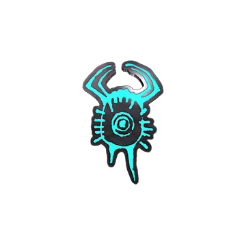 Headcrab Glyph Pin