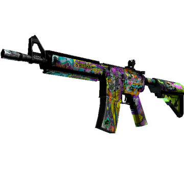 M4A4 | In Living Color (Battle-Scarred)