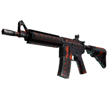M4A4 | Radiation Hazard (Well-Worn)