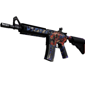 M4A4 | 龍王 (Dragon King) (Battle-Scarred)