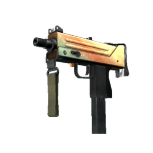 MAC-10 | Amber Fade (Field-Tested)