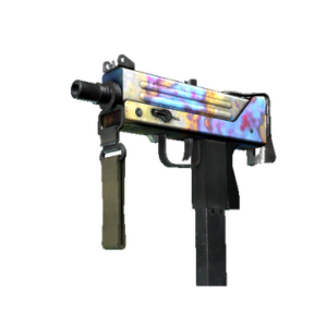 MAC-10 | Case Hardened (Well-Worn)
