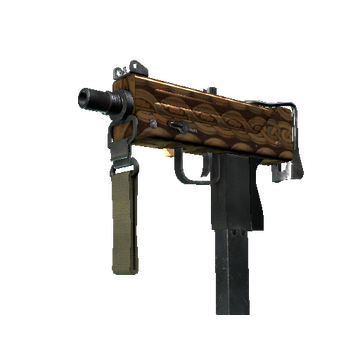 MAC-10 | Copper Borre (Well-Worn)