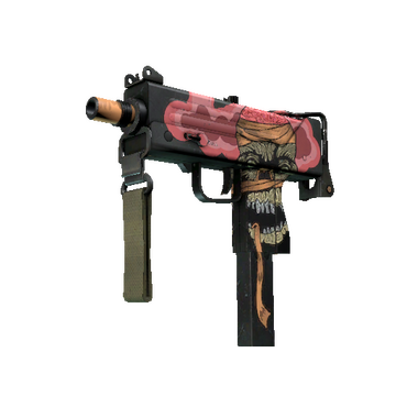MAC-10 | Curse (Well-Worn)