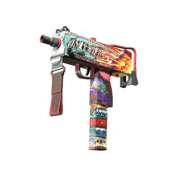 MAC-10 | Derailment (Well-Worn)