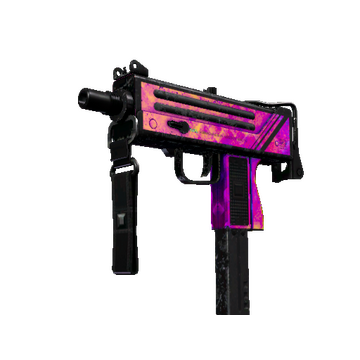 MAC-10 | Disco Tech (Battle-Scarred)