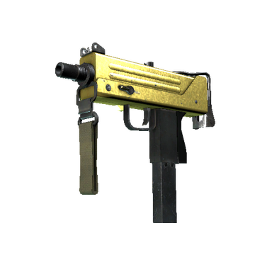 MAC-10 | Gold Brick (Field-Tested)