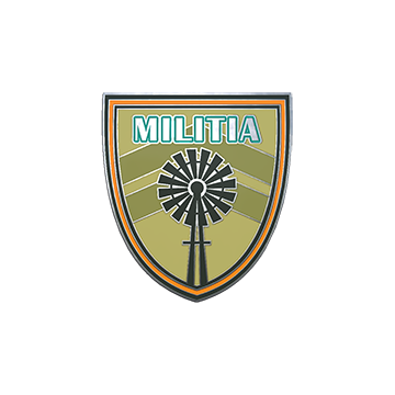 Militia Pin