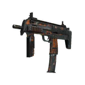 MP7 | Orange Peel (Battle-Scarred)