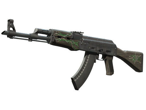 AK-47 | Emerald Pinstripe (Battle-Scarred)