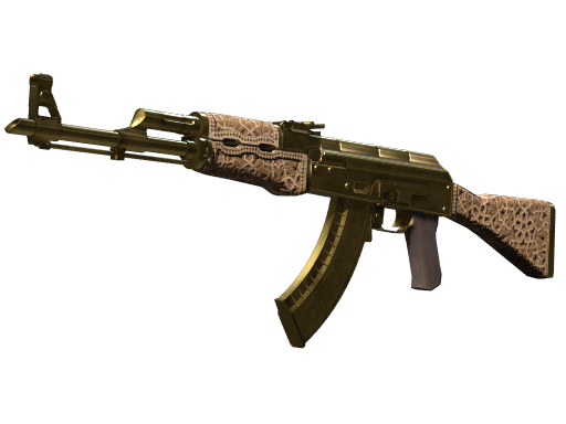 AK-47 | Gold Arabesque (Well-Worn)