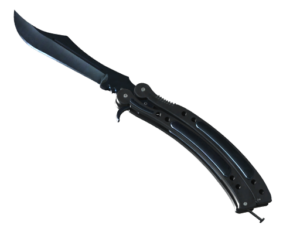 ★ Butterfly Knife | Blue Steel (Factory New)