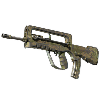 FAMAS | Palm (Battle-Scarred)
