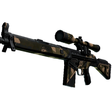 G3SG1 | Black Sand (Battle-Scarred)