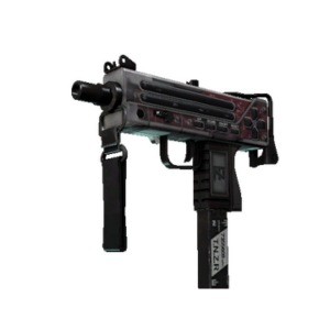 MAC-10 | Button Masher (Battle-Scarred)