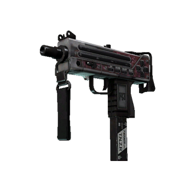 MAC-10 | Button Masher (Battle-Scarred)