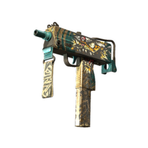 MAC-10 | Cat Fight (Battle-Scarred)